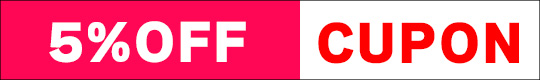 5%OFFクーポン