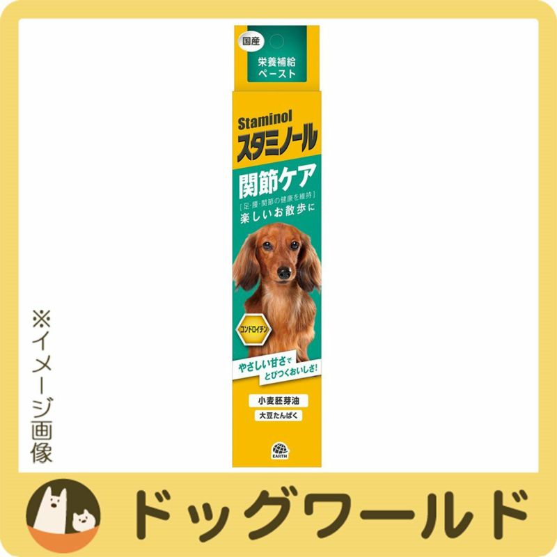 アース・ペット 犬用 栄養補給ペースト スタミノール 関節ケア 100g (66107003)