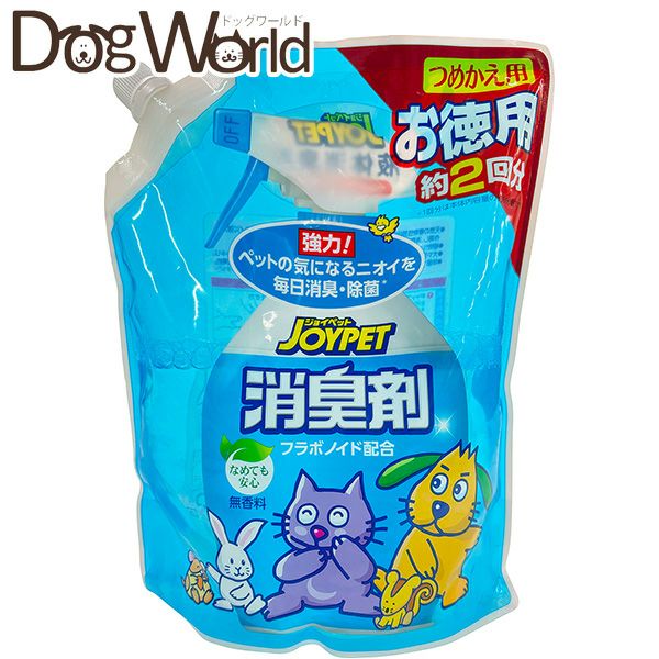 JOYPET（ジョイペット） 液体消臭剤 つめかえ用 お徳用 650ml | ドッグ