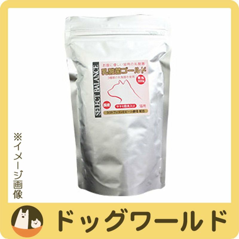 セレクトバランス 乳酸菌ゴールド 猫用 顆粒 300g | ドッグワールド