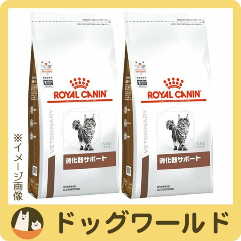 2袋セット］ロイヤルカナン 食事療法食 猫用 消化器サポート ドライ