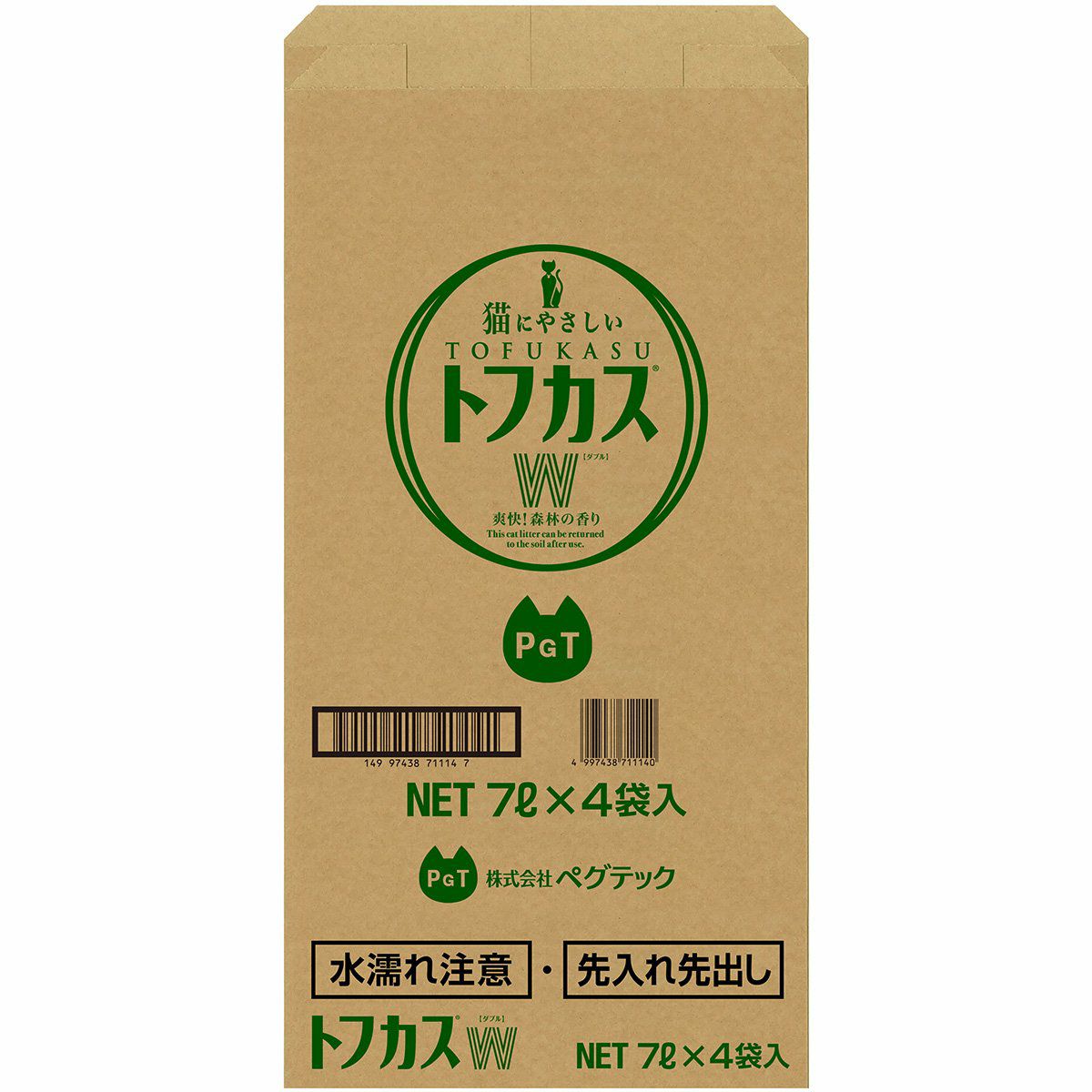 トフカスW（ダブル）7L×4個入［同梱不可］［送料無料］